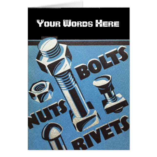 Customise Rivets, Nuts and Bolts (Front)