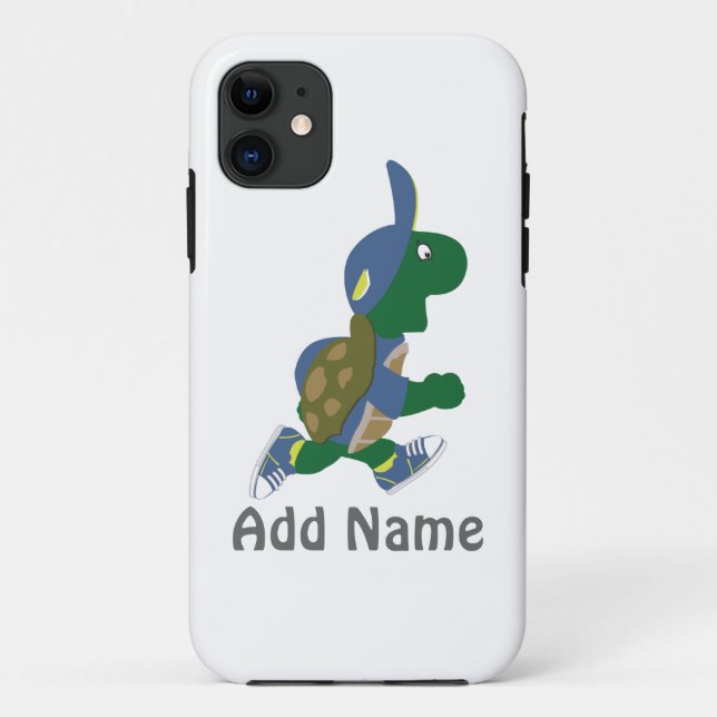 Customise Running Turtle Case-Mate iPhone Case (Back)