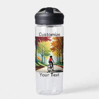 Customise Scenic Trail Women's Bicycle Water Bottle
