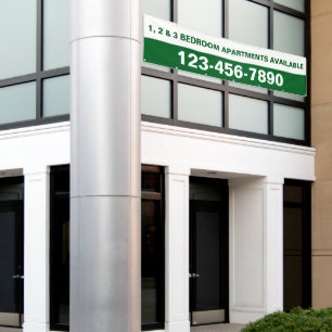 Customise Simple Large Apartment Complex Banner