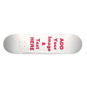 Customise Skateboard Add Image & Text Instructions