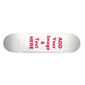 Customise Skateboard Add Image & Text Instructions