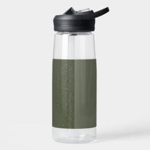 Customise Split Moss Green Water Bottle