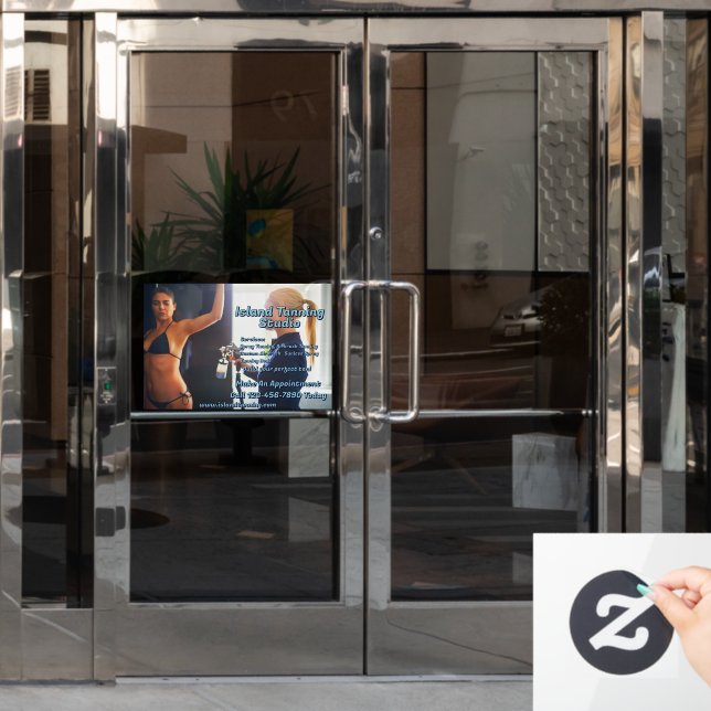 Customise Spray Tanning Booth Business 3 (Office Door)