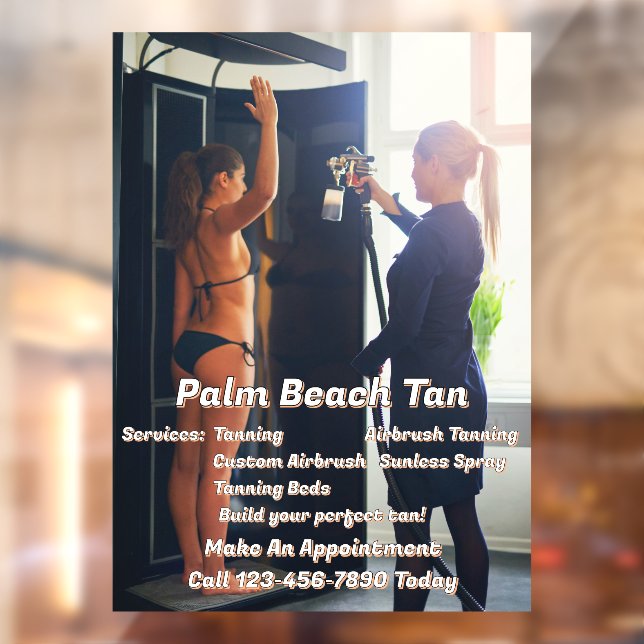 Customise Spray Tanning Booth Business 4  (Sheet 2)