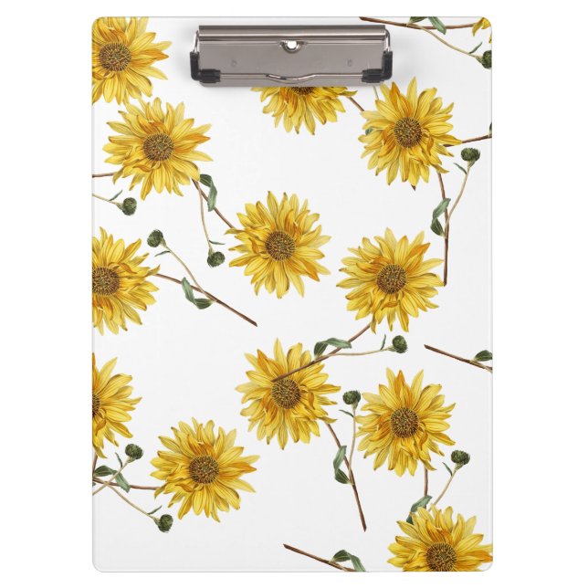 Customise Sunflower Clipboard (Front)