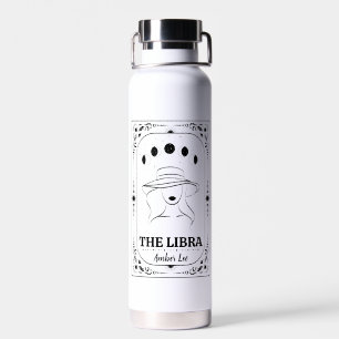 Customise Tarot Zodiac Astrology Birthday Libra Water Bottle