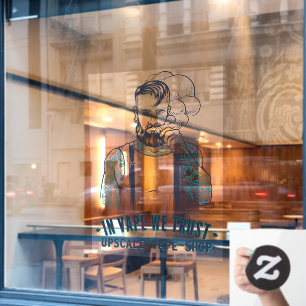 Customise Tattooed Hipster Vape Shop Business 