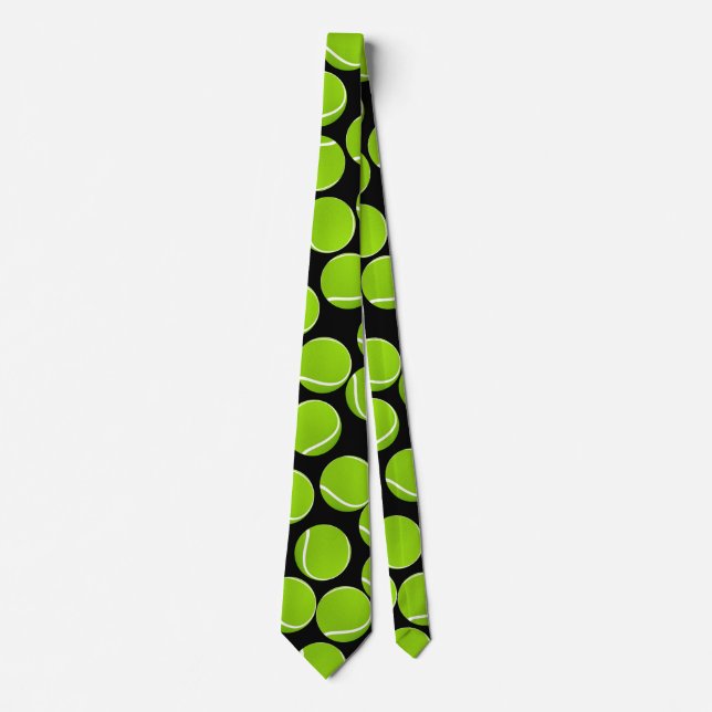 Customise Tennis Balls Party Tie (Front)