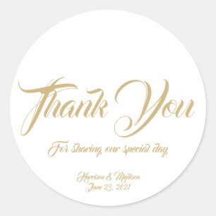 customise text Wedding gift favour tag stickers
