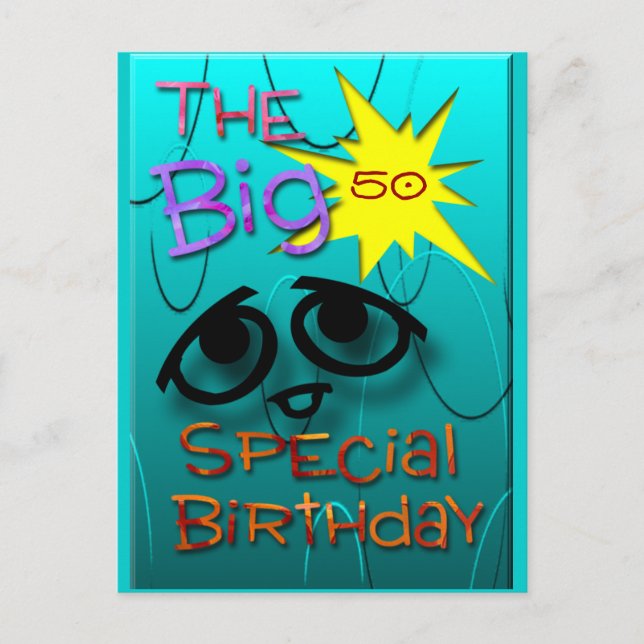 Customise the Age Postcard (Front)