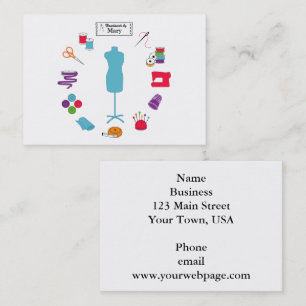 Customise the Label Business Card