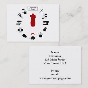 Customise the Label Business Card