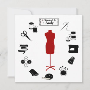 Customise the Label Flat Card