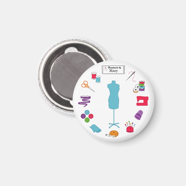 Customise the Label Magnet (Front/Back)