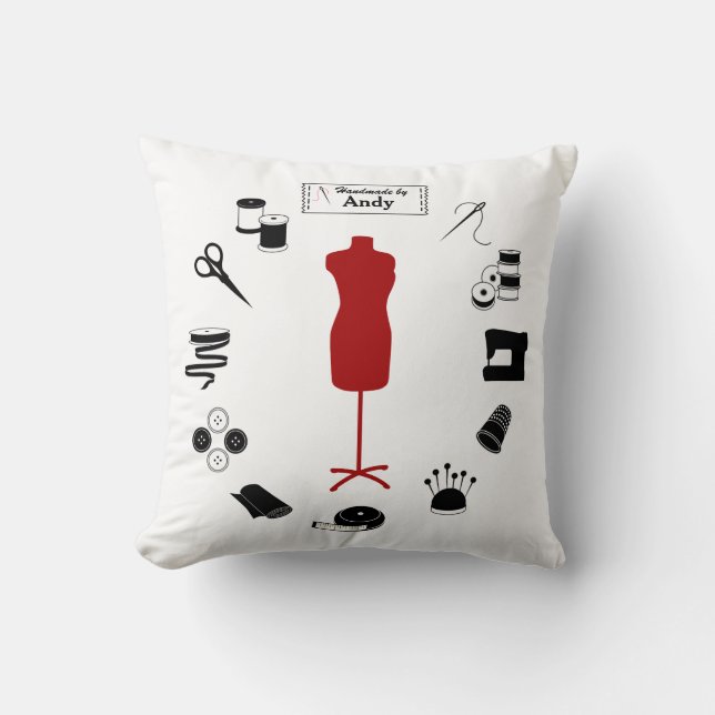 Customise the Label Pillow (Front)