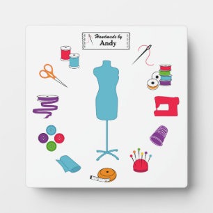 Customise the Label Sew Right Plaque