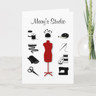 Customise the Text Greeting Card