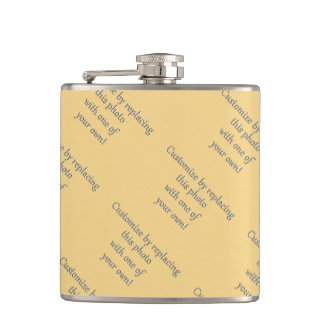 Customise This! Add Your Art or Photograph Hip Flask