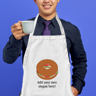 Customise this Bagel graphic Standard Apron