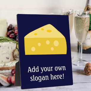 Customise this Big Cheese graphic Plaque