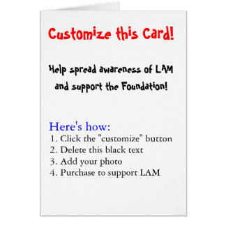 Customise this Card!