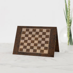Customise This Chess, Checkers, Draughts Card