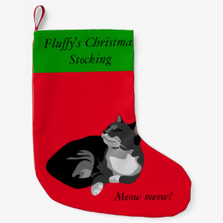 Customise this Christmas stocking for your cat!