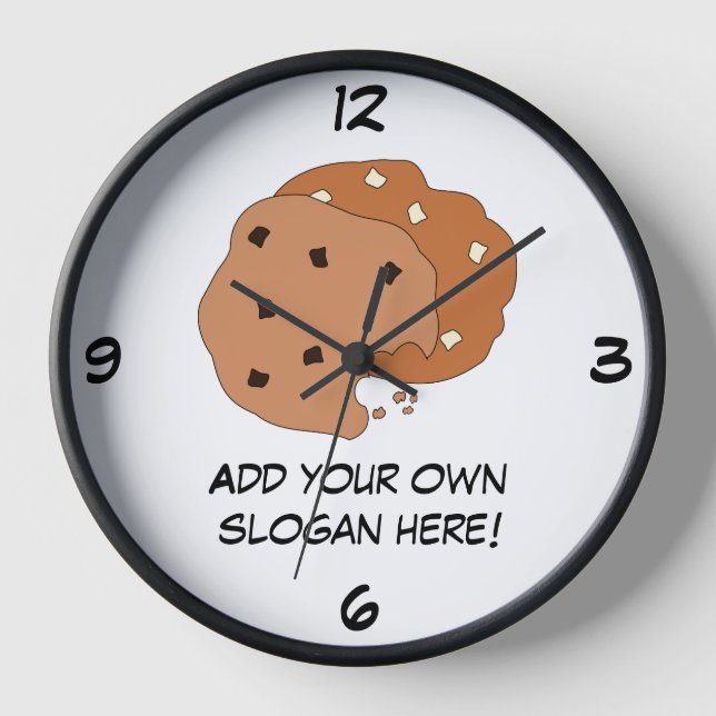 Customise this Cookies graphic Clock (Front)