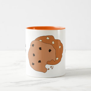 Customise this Cookies graphic Two-Tone Coffee Mug