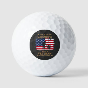 Customise This Design: I'm a Dad Grandpa Golf Balls
