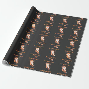 Customise This Design: Itoki Hyaho Red Panda Neta Wrapping Paper