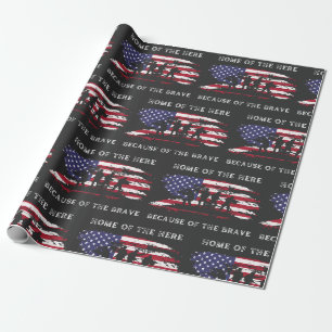 Customise This Design: Veterans Day Wrapping Paper
