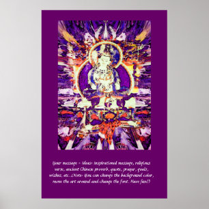 Customise this Poster - Happy Buddha