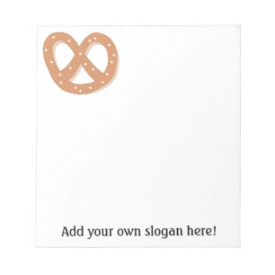 Customise this Pretzel Knot graphic Notepad