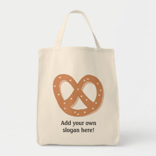 Customise this Pretzel Knot graphic Tote Bag