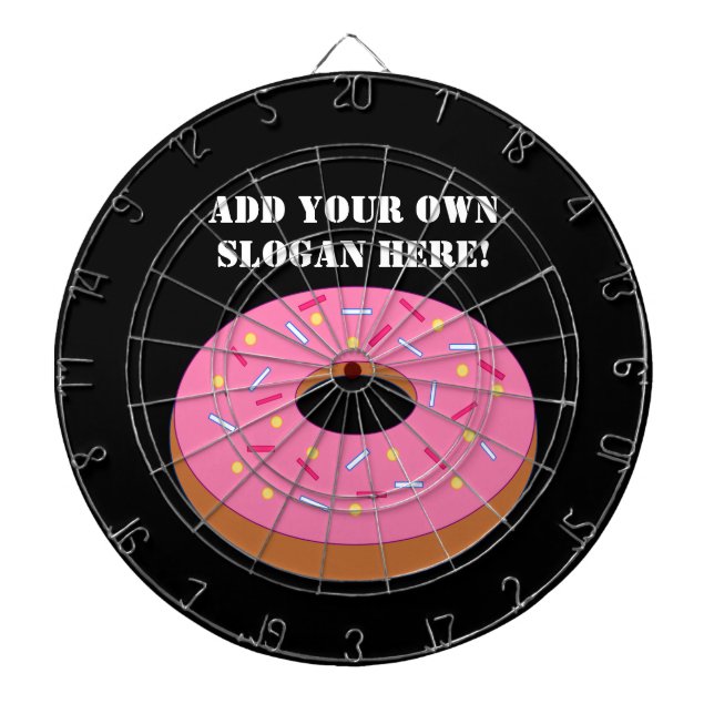 Customise this Ring Doughnut Graphic Dartboard (Front)