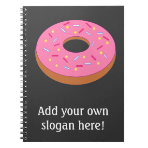 Customise this Ring Doughnut Graphic Notebook