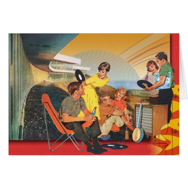 Customise this Science Fiction Record Party (Front Horizontal)