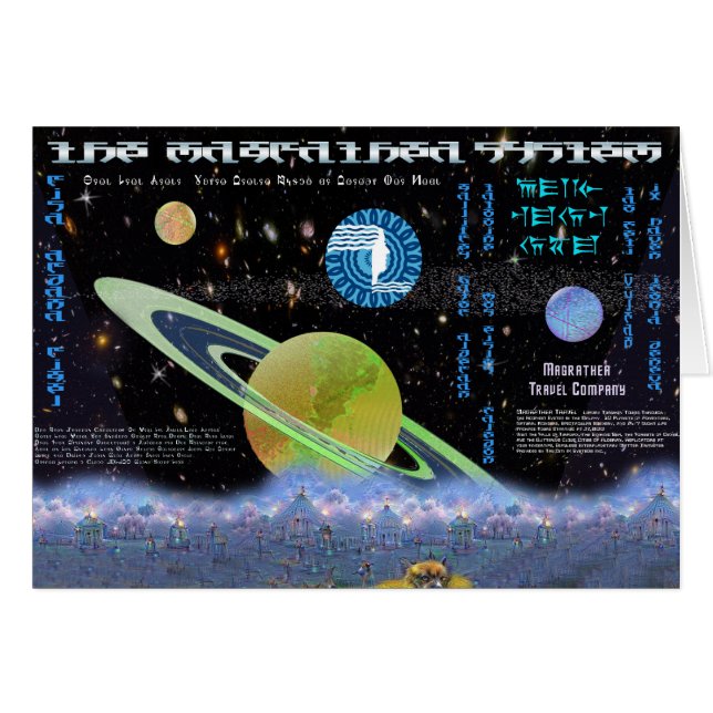 Customise this Science Fiction Travel Fantasy (Front Horizontal)