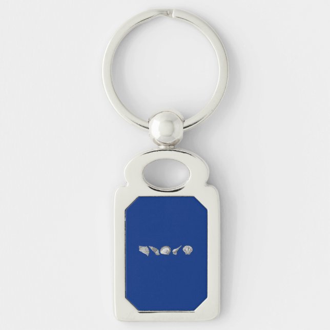 Customise this Seashell Original Design Key Ring (Front)