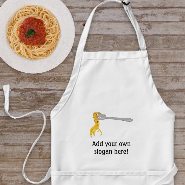 Customise this Spaghetti Pasta graphic Standard Apron (Creator Uploaded)