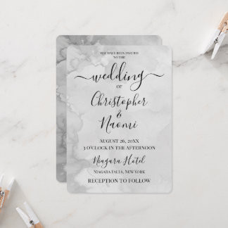Customise This Watercolor Background Invitation