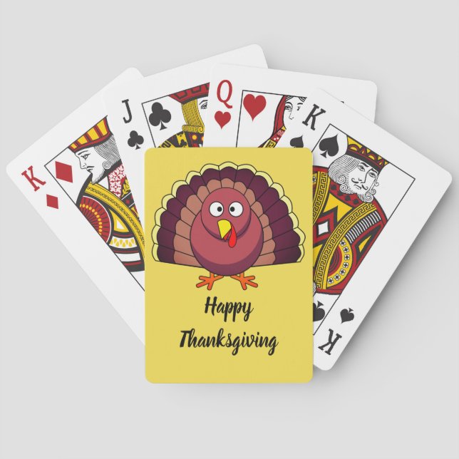 Customise Turkey Playing Cards (Back)