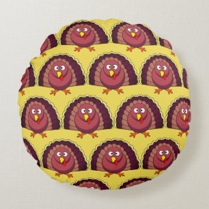 Customise Turkey Round Cushion