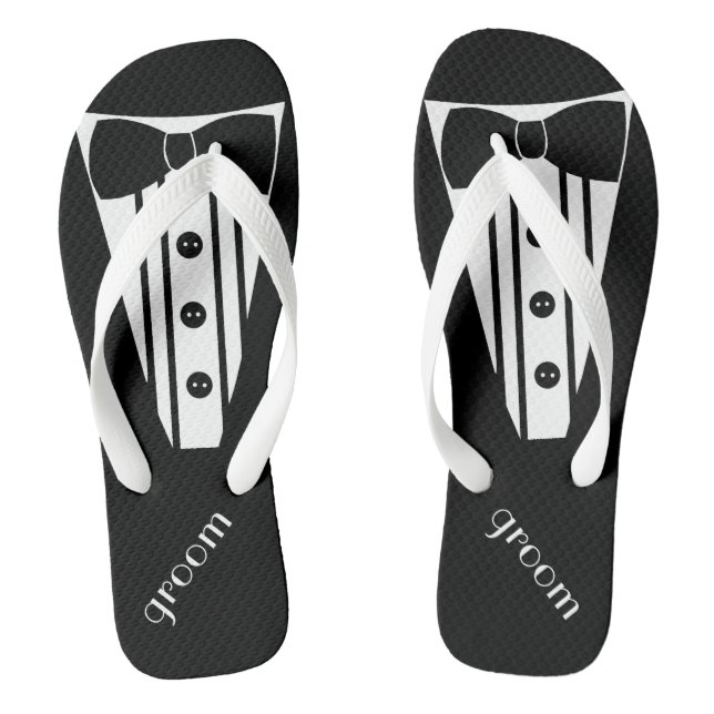 Customise Tuxedo Colour Thongs (Footbed)