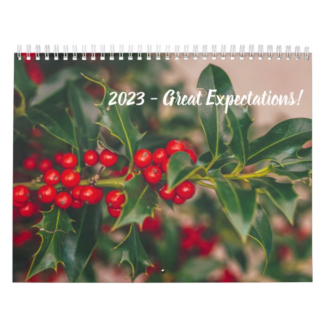 Customise Two Page Medium Photo Calendar, White Calendar (Cover)