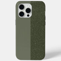 Customise Two-Tone Green iPhone Case