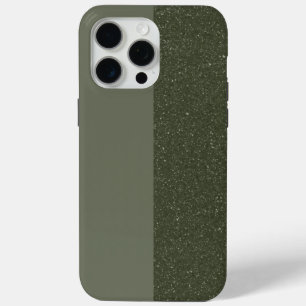 Customise Two-Tone Green iPhone Case