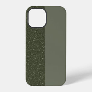 Customise Two-Tone Moss Green iPhone Case